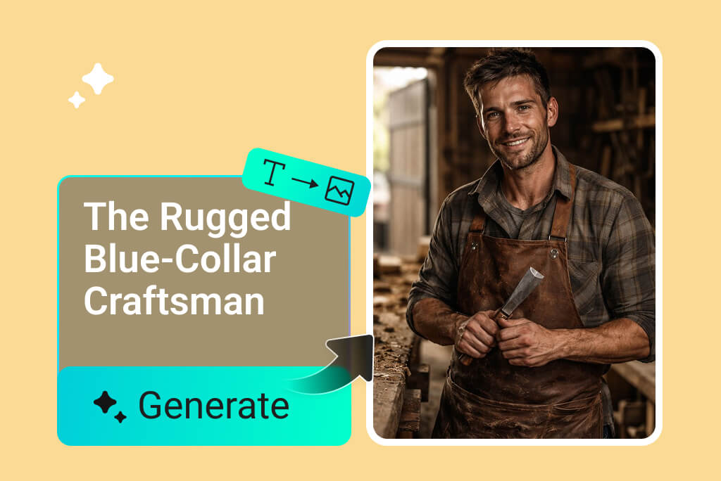 The Rugged Blue-Collar Craftsman The Rugged Blue-Collar Craftsman