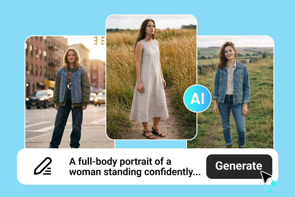 Create Stunning Portraits with Our AI Image Full Body Generator