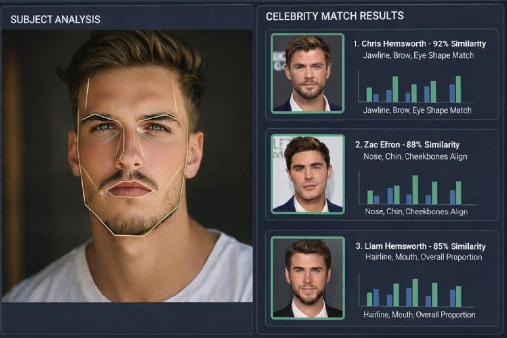 Find Your Celebrity Twin in Just Seconds
