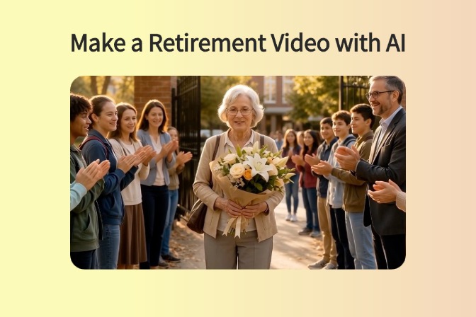 How to Make a Retirement Video with AI How to Make a Retirement Video with AI