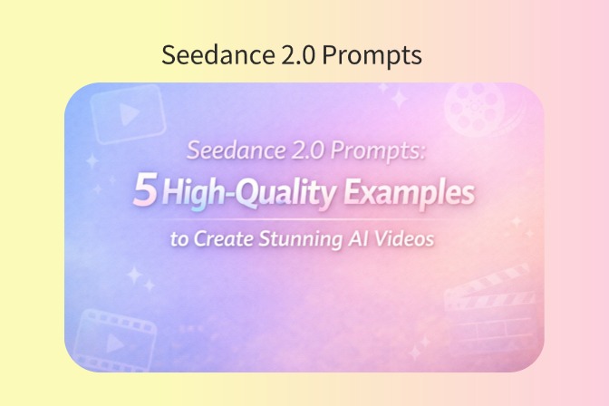 Best Seedance 2.0 Prompts: 5 Copy-Paste Examples for AI Video Creation Best Seedance 2.0 Prompts: 5 Copy-Paste Examples for AI Video Creation