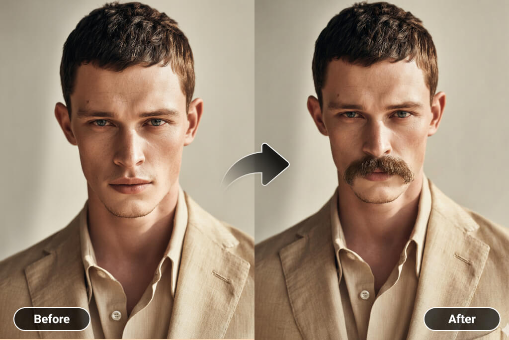 Explore Multiple Moustache Styles Virtually
