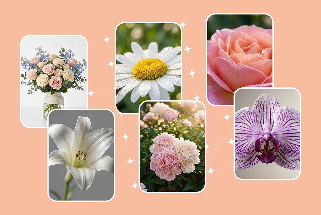 Multiple Floral Styles and Designs Multiple Floral Styles and Designs