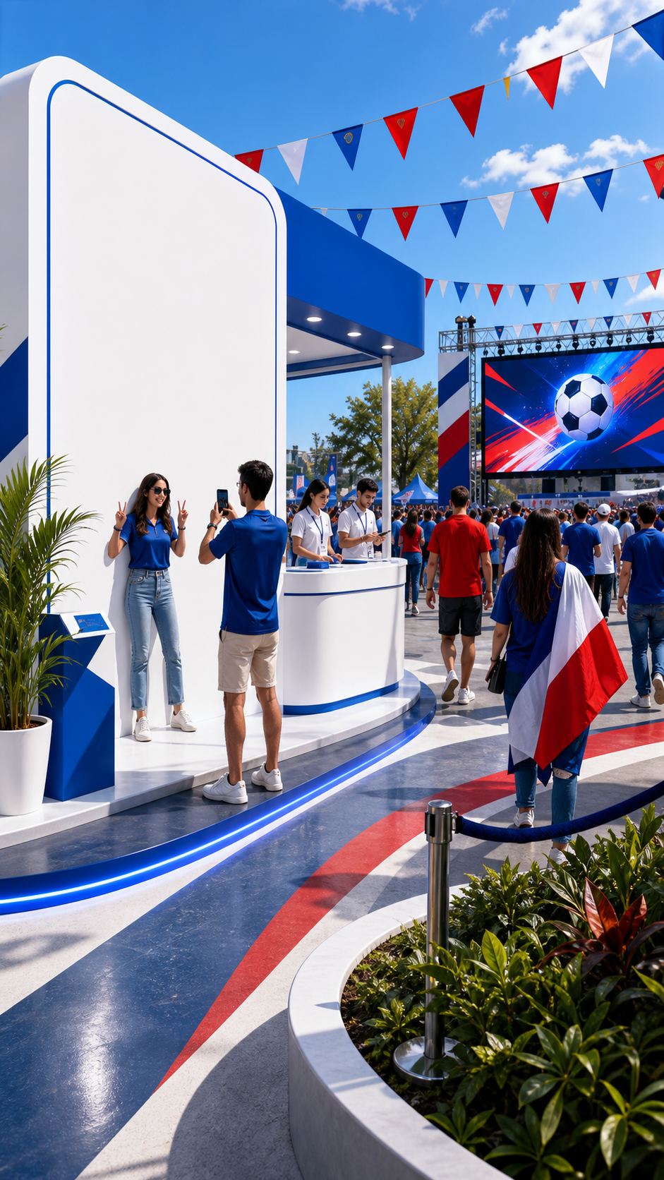 Event Sponsor Visual FIFA World Cup poster example