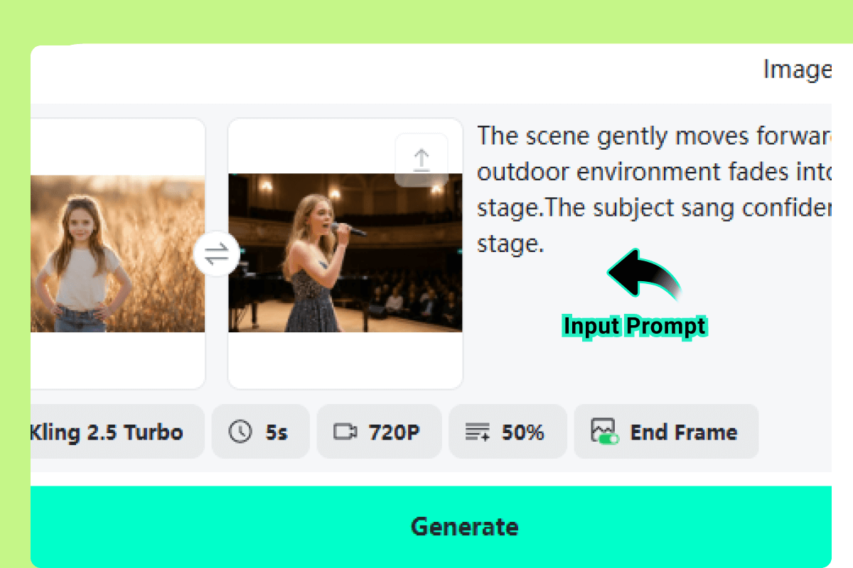 Step 2: Enter Your Prompt Step 2: Enter Your Prompt