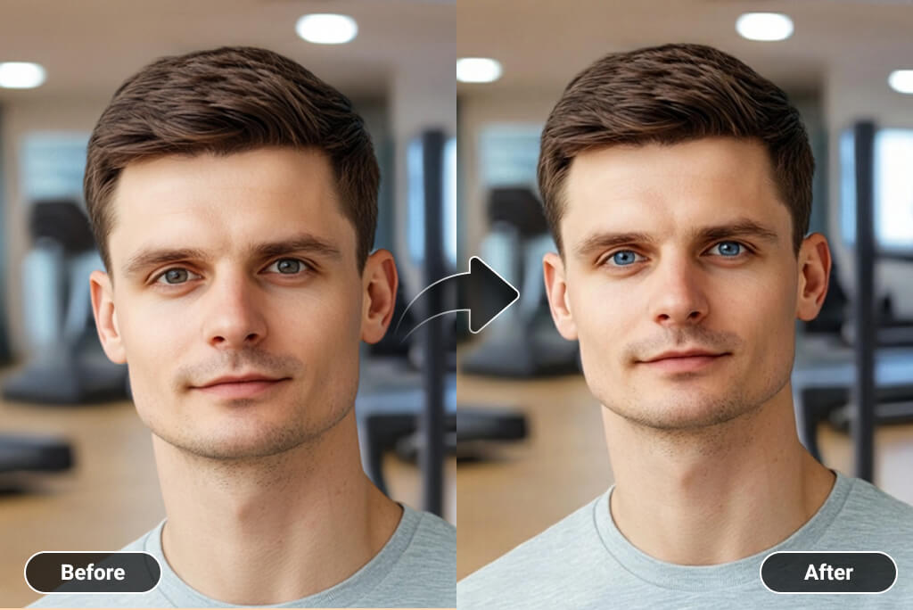 Achieve Breathtaking Realism with Our Blue Eye Effect