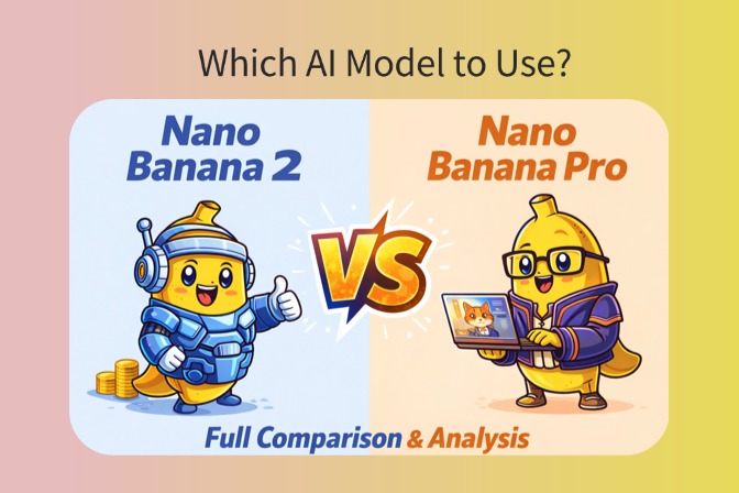 Nano Banana 2 vs Nano Banana Pro: Which AI Image Model Should You Use?