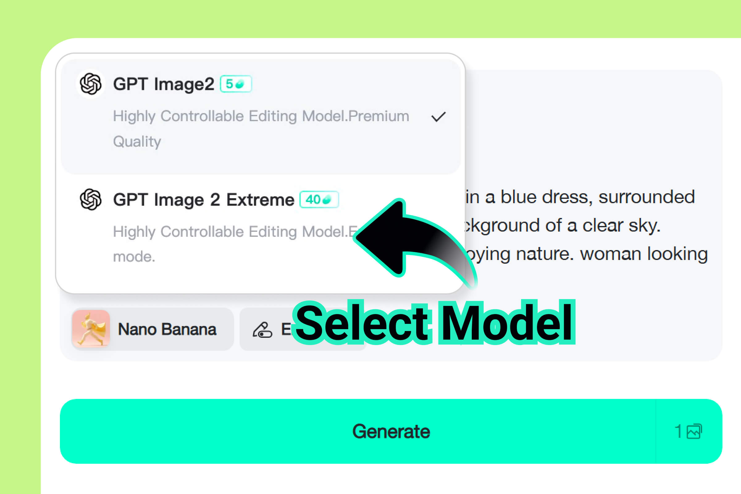 Wybierz model i rozdzielczość Wybierz model i rozdzielczość