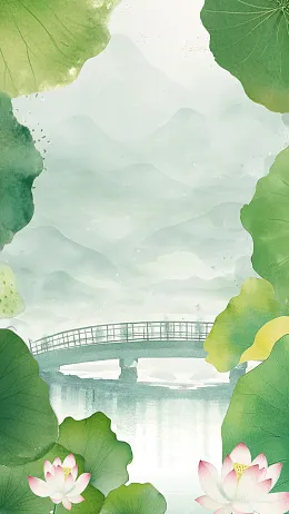 三伏天背景