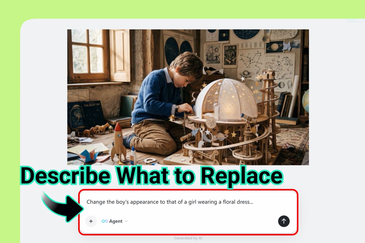 Step 2: Describe What to Replace