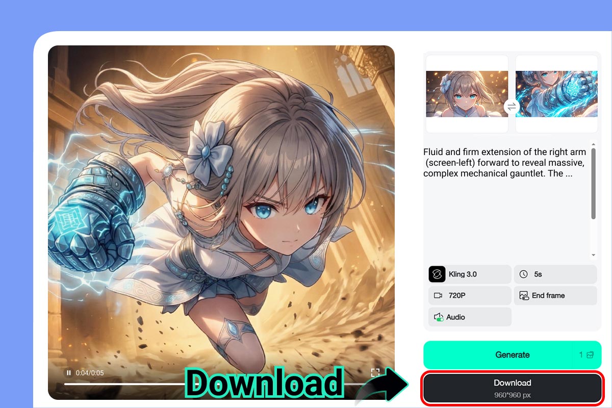 Langkah 4. Unduh Video Anda