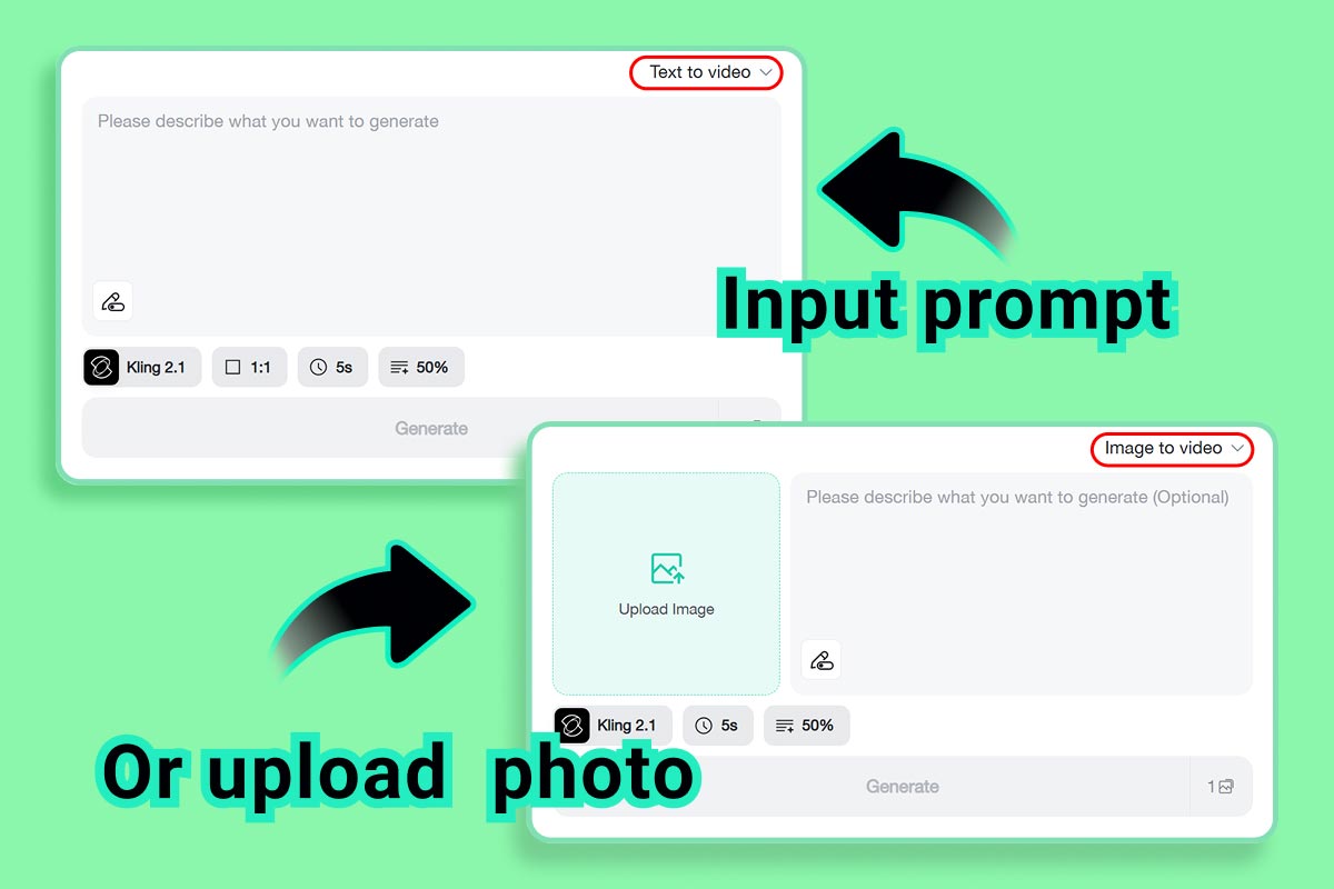 Step 1: Choose Your Creation Mode Step 1: Choose Your Creation Mode