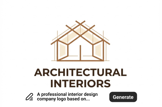 AI Interior Design Logo Generator | Create Your Brand