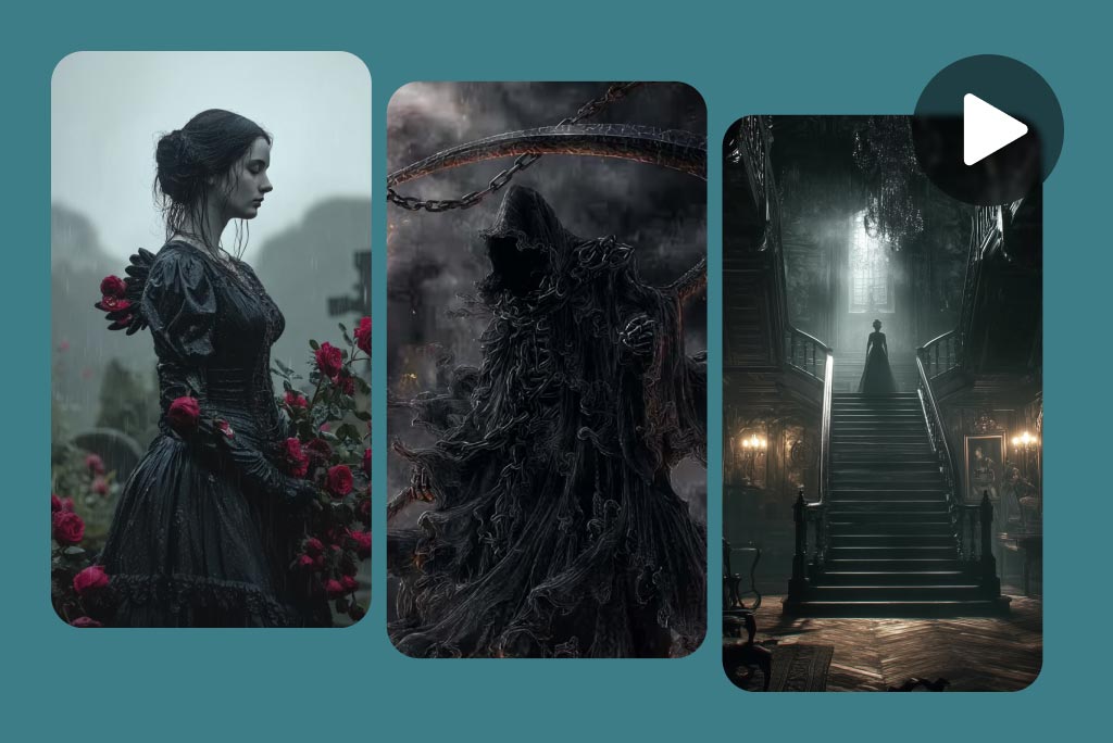 Shape Gothic Atmosphere with AI Style Control Shape Gothic Atmosphere with AI Style Control