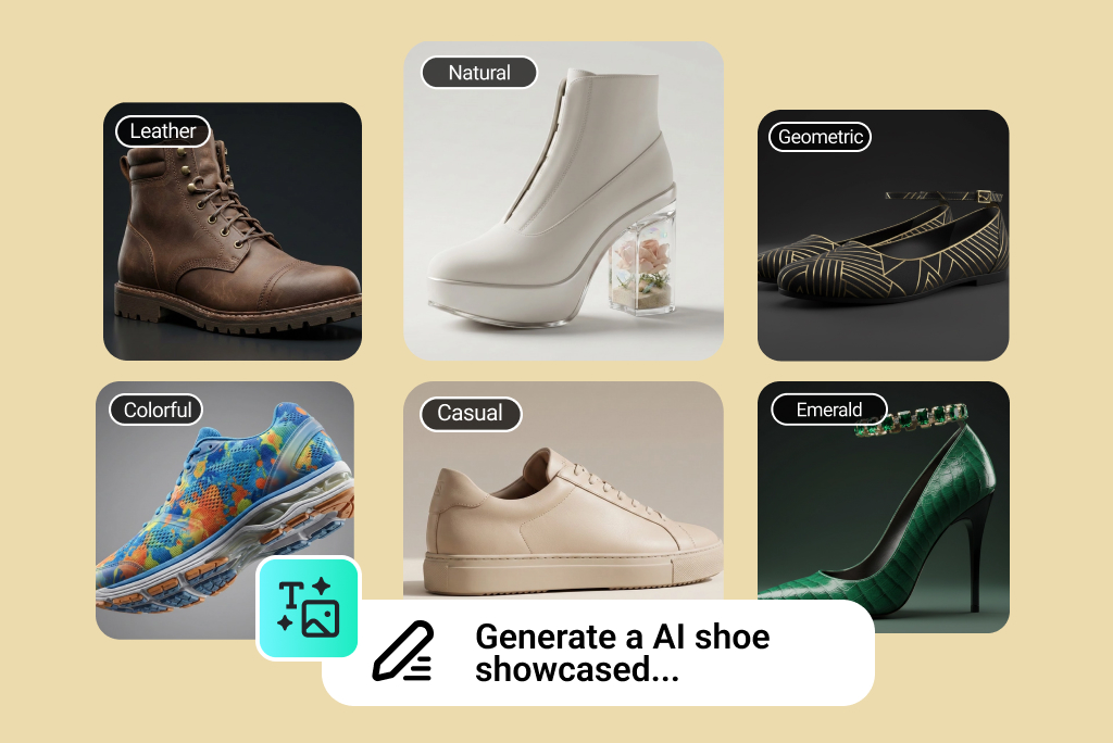Explore Diverse Shoe Styles With AI Explore Diverse Shoe Styles With AI