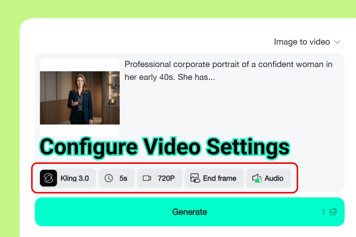 Schritt 2: Videoeinstellungen konfigurieren
