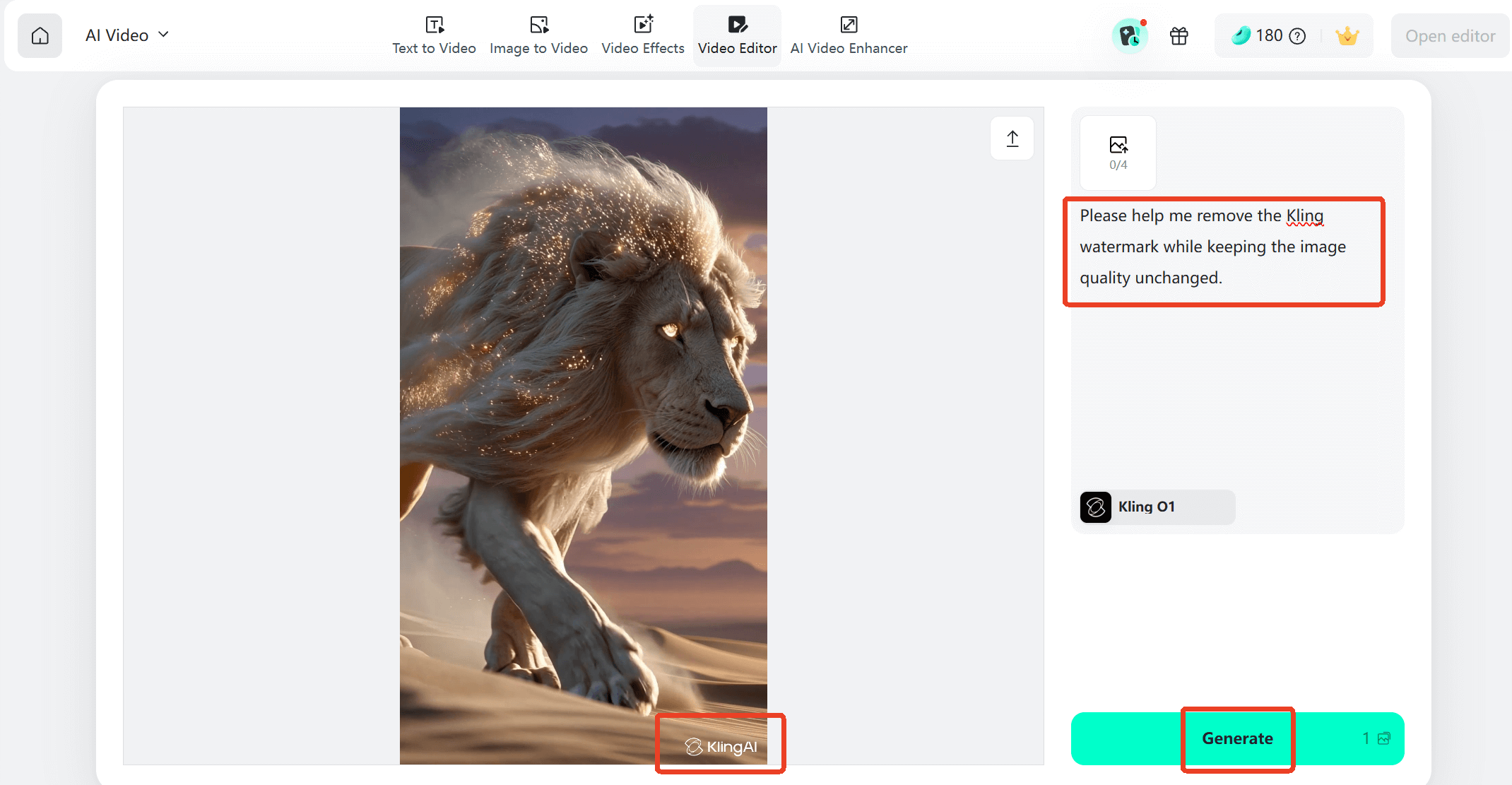 Step 2:&nbsp;Enter a Prompt