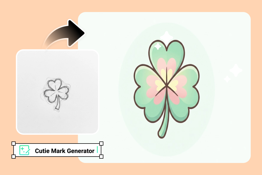 Image to Cutie Mark Style Conversion with AI