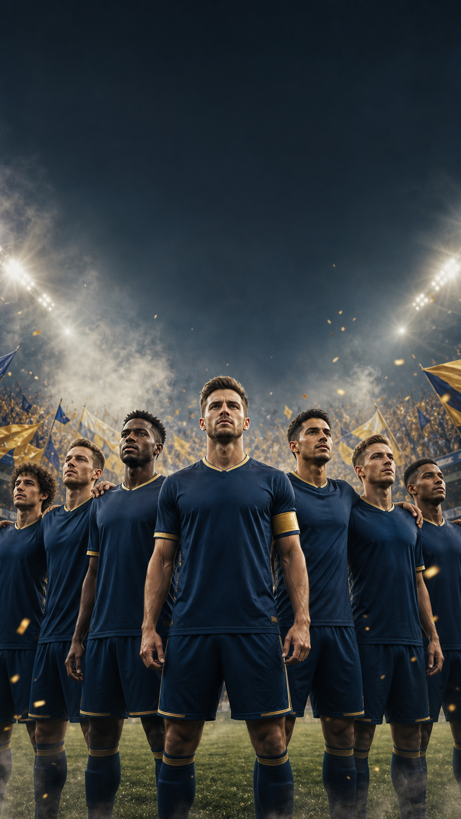 Team Lineup FIFA World Cup poster example