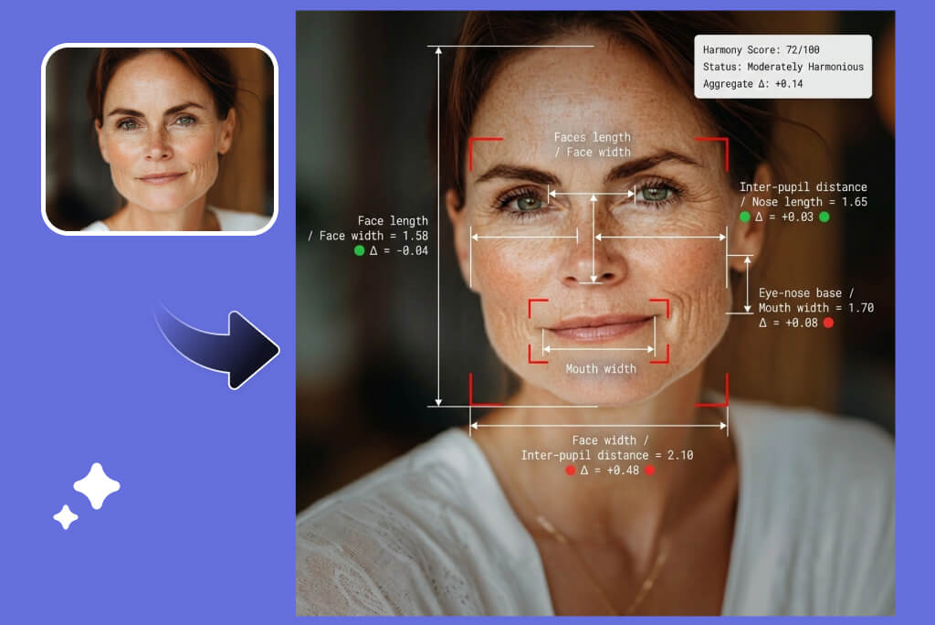 AI Facial Proportion Analysis Inspired by the Golden Ratio AI Facial Proportion Analysis Inspired by the Golden Ratio