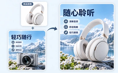 商品卖点图复刻
