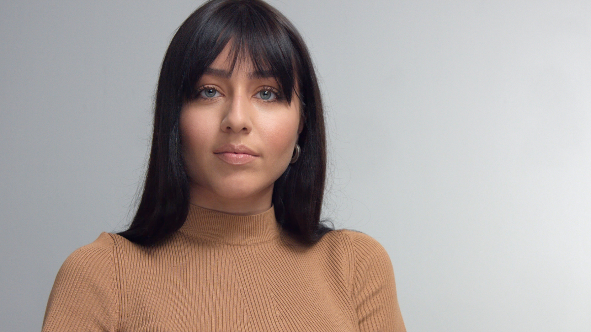 soft chin tilt showing how to pose